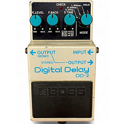 Used BOSS DD2 Digital Delay Effect Pedal