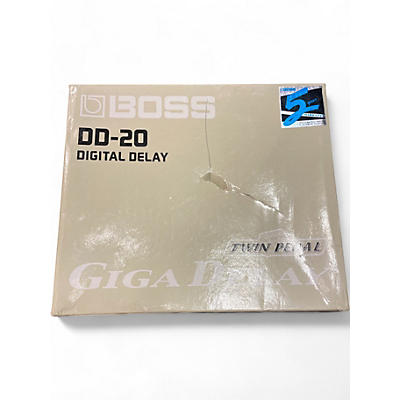 Used BOSS DD20 Giga Delay Effect Pedal