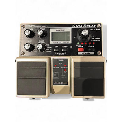 Used BOSS DD20 Giga Delay Effect Pedal