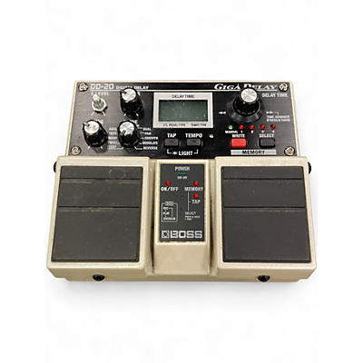 Used BOSS DD20 Giga Delay Effect Pedal