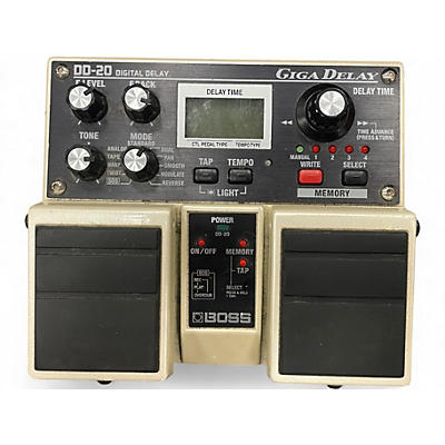 Used BOSS DD20 Giga Delay Effect Pedal