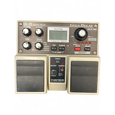 Used BOSS DD20 Giga Delay Effect Pedal