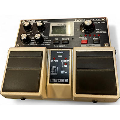 Used BOSS DD20 Giga Delay Effect Pedal