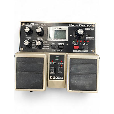 Used BOSS DD20 Giga Delay Effect Pedal
