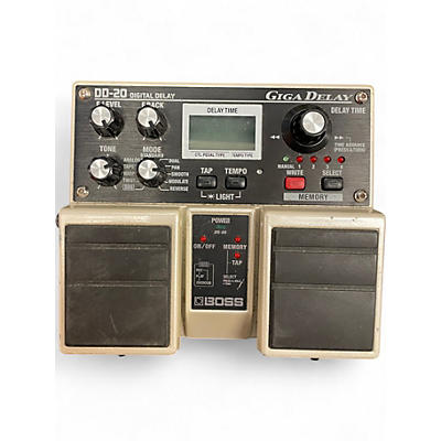 Used BOSS DD20 Giga Delay Effect Pedal