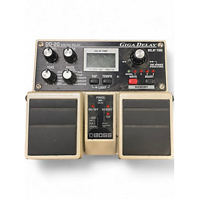 Used BOSS DD20 Giga Delay Effect Pedal
