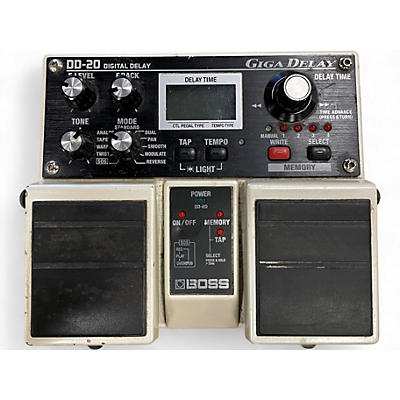 Used BOSS DD20 Giga Delay Effect Pedal