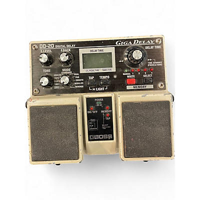 Used BOSS DD20 Giga Delay Effect Pedal
