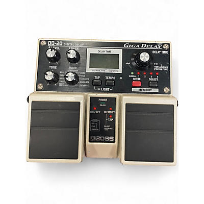 Used BOSS DD20 Giga Delay Effect Pedal