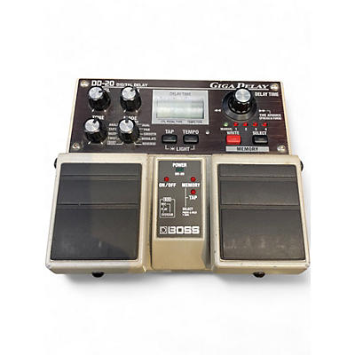 Used BOSS DD20 Giga Delay Effect Pedal