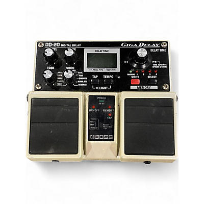 Used BOSS DD20 Giga Delay Effect Pedal