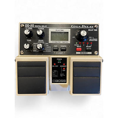 Used BOSS DD20 Giga Delay Effect Pedal