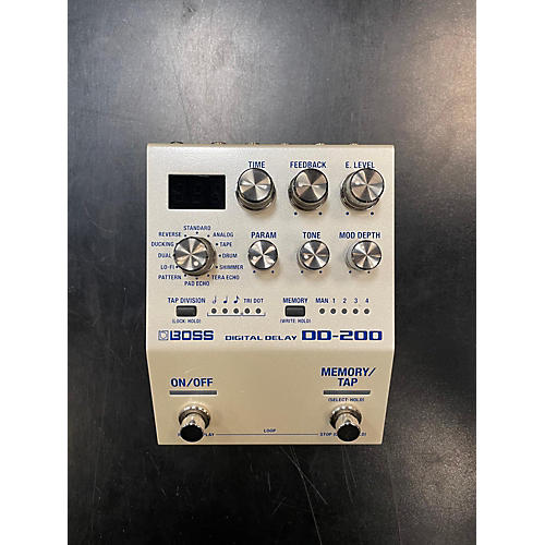 BOSS Used BOSS DD200 Digital Delay Effect Pedal