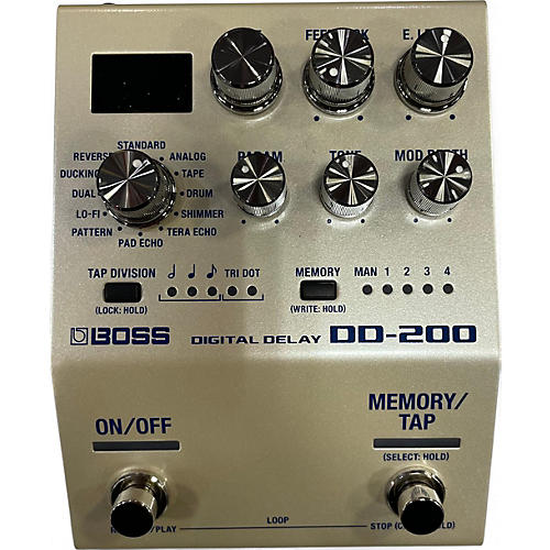 BOSS Used BOSS DD200 Digital Delay Effect Pedal