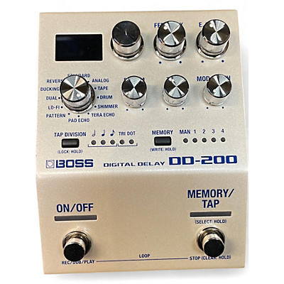 BOSS Used BOSS DD200 Digital Delay Effect Pedal