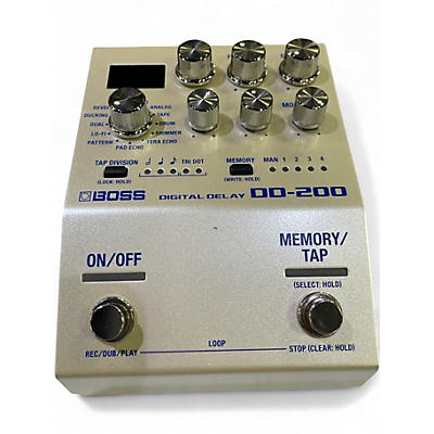 Used BOSS DD200 Digital Delay Effect Pedal