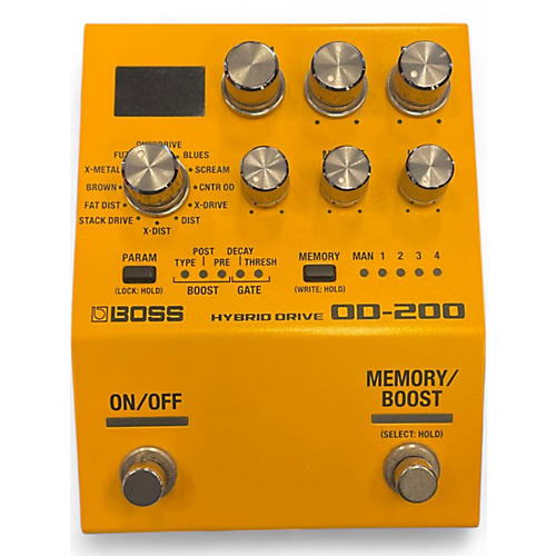 Used BOSS DD200 Digital Delay Effect Pedal