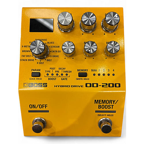 Used BOSS DD200 Digital Delay Effect Pedal