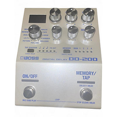 Used BOSS DD200 Digital Delay Effect Pedal