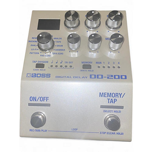 Used BOSS DD200 Digital Delay Effect Pedal