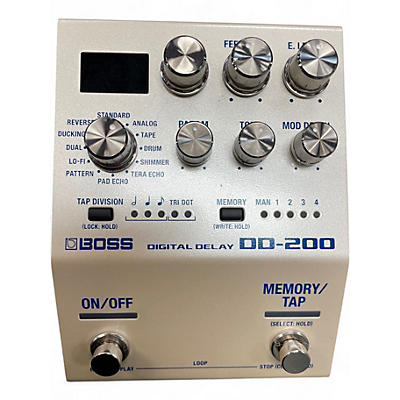Used BOSS DD200 Digital Delay Effect Pedal
