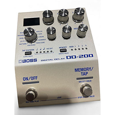 Used BOSS DD200 Digital Delay Effect Pedal