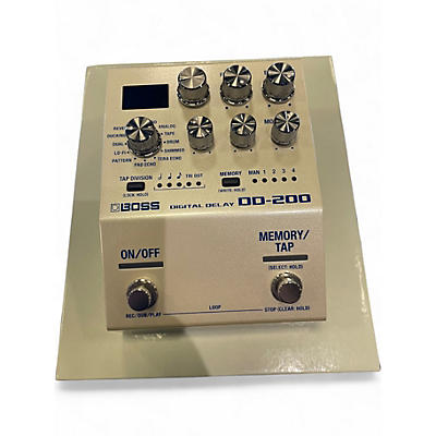 Used BOSS DD200 Digital Delay Effect Pedal