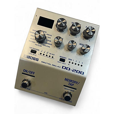 Used BOSS DD200 Digital Delay Effect Pedal