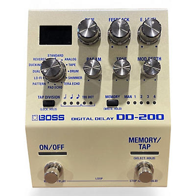 Used BOSS DD200 Digital Delay Effect Pedal