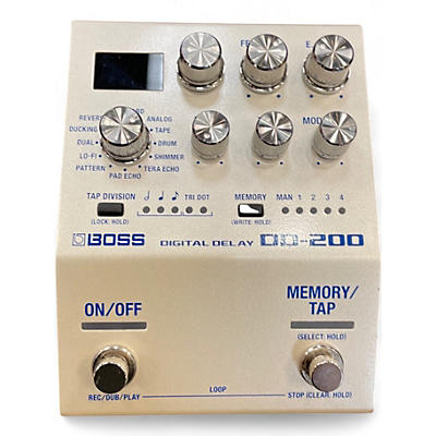 Used BOSS DD200 Digital Delay Effect Pedal