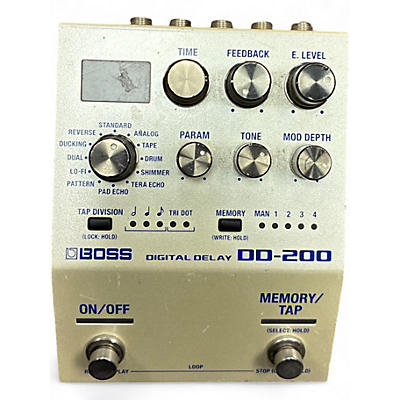 Used BOSS DD200 Digital Delay Effect Pedal