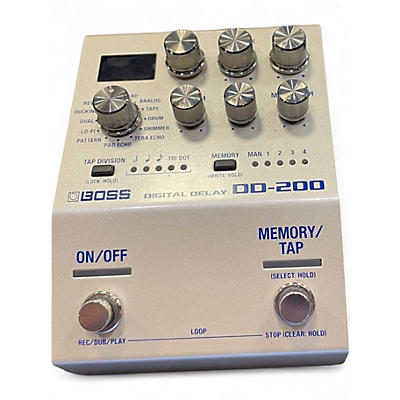 Used BOSS DD200 Digital Delay Effect Pedal
