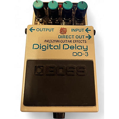 Used BOSS DD3 ANALOGMAN Effect Pedal