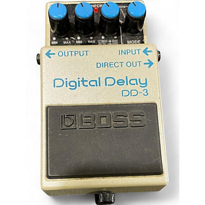 Used BOSS DD3 Digital Delay Effect Pedal