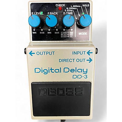 Used BOSS DD3 Digital Delay Effect Pedal