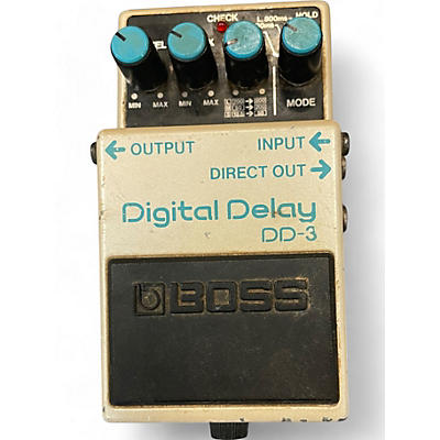 Used BOSS DD3 Digital Delay Effect Pedal