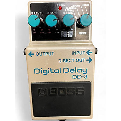 Used BOSS DD3 Digital Delay Effect Pedal