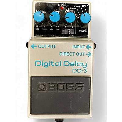 Used BOSS DD3 Digital Delay Effect Pedal