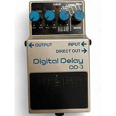 Used BOSS DD3 Digital Delay Effect Pedal