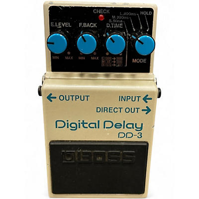 Used BOSS DD3 Digital Delay Effect Pedal