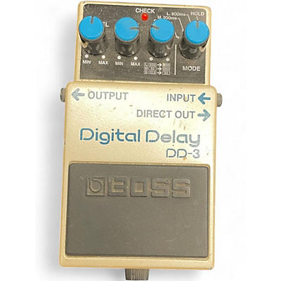Used BOSS DD3 Digital Delay Effect Pedal