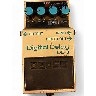 Used BOSS DD3 Digital Delay Effect Pedal