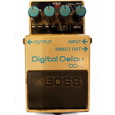 Used BOSS DD3 Digital Delay Effect Pedal