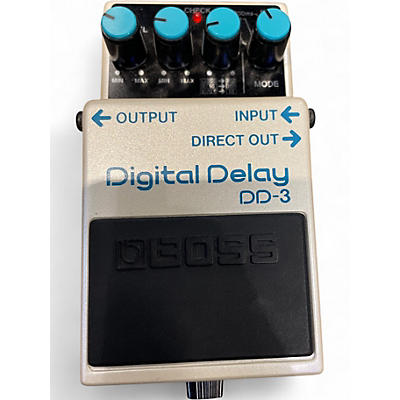 Used BOSS DD3 Digital Delay Effect Pedal