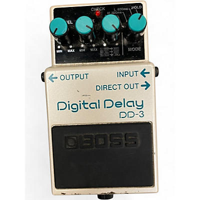 Used BOSS DD3 Digital Delay Effect Pedal