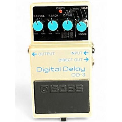 Used BOSS DD3 Digital Delay Effect Pedal