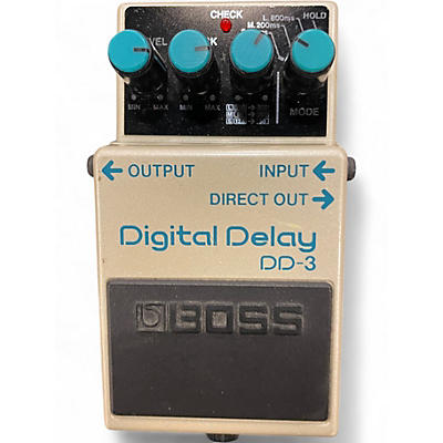 Used BOSS DD3 Digital Delay Effect Pedal