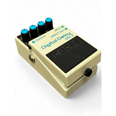 Used BOSS DD3 Digital Delay Effect Pedal