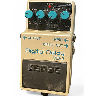 Used BOSS DD3 Digital Delay Effect Pedal