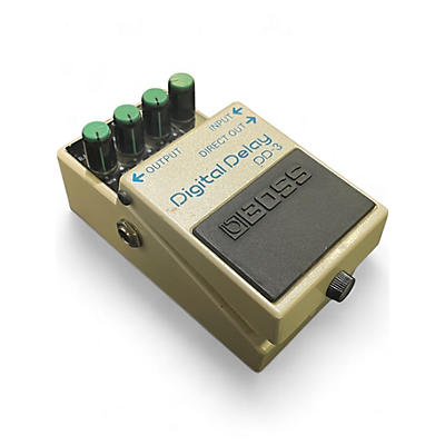 Used BOSS DD3 Digital Delay Effect Pedal